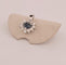 Pendentif Pendentif saphir et diamants en or blanc 58 Facettes 3043136-3042136