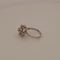 Bague 51.5 Bague entourage en or blanc 18 carats et brillants 58 Facettes 2153637