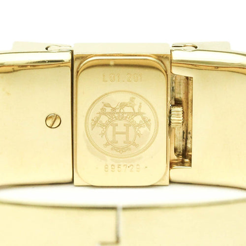 Montre Hermès Loquet - Montre quartz plaquée or et lézard 58 Facettes r2qb5jyoc8