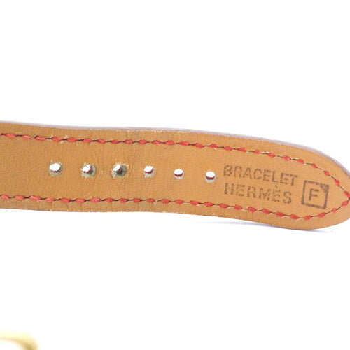 Montre Hermès Heure H - Montre quartz en acier et cuir 58 Facettes vjmpn3kot0
