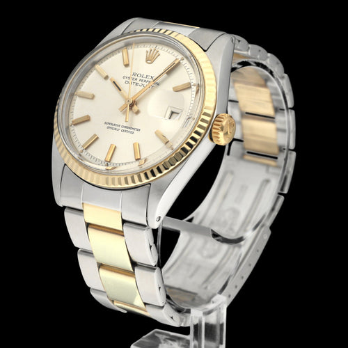 Montre Rolex Datejust 1601 - Montre automatique or/acier 1970 58 Facettes ROL/DJ1/1282
