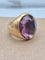 Bague 51 Pomellato Narciso - Bague en or jaune améthyste 58 Facettes CV-060