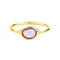 Bague 57 AITCHES - Bague Love More en or 18K saphir rose 0,58 ct 58 Facettes GBR1206YK58