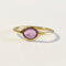 Bague 57 AITCHES - Bague Love More en or 18K saphir rose 0,58 ct 58 Facettes GBR1206YK58