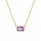 Collier AITCHES - Collier saphir violet en or 18K 58 Facettes GPD1015PU