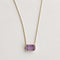 Collier AITCHES - Collier saphir violet en or 18K 58 Facettes GPD1015PU