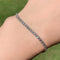Bracelet AITCHES - Bracelet tennis diamants en or blanc 18K 58 Facettes GBT1330WG