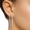 Boucles d'oreilles AITCHES - Boucles d'oreilles créoles Embrace en or blanc 18K et diamants 58 Facettes GER1054WG