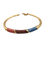 Bracelet Vintage - Bracelet jonc en or jaune et émail 58 Facettes CV-061