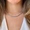 Collier AITCHES - Collier tennis dégradé en or blanc 18K et diamants 58 Facettes GPD1055WG