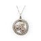 Pendentif Pendentif fleurs en or rose et blanc 750 58 Facettes 149069031