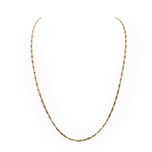 Collier Chaîne Figaro - Collier en or jaune 750 50 cm 58 Facettes 149069069