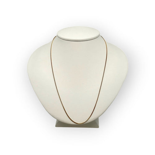 Collier Chaîne - Chaîne maille gourmette en or jaune 750 58 Facettes 149069109