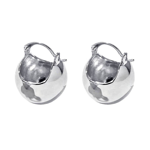 Boucles d'oreilles Jullie Big Bell - Boucles d'oreilles 58 Facettes SER1034WG