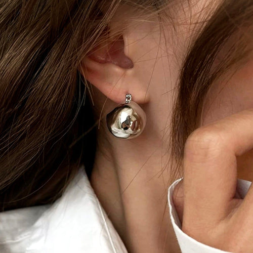Boucles d'oreilles Jullie Big Bell - Boucles d'oreilles 58 Facettes SER1034WG