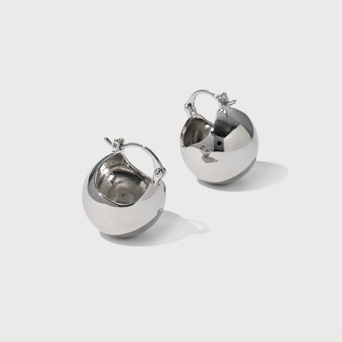 Boucles d'oreilles Jullie Big Bell - Boucles d'oreilles 58 Facettes SER1034WG