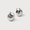 Boucles d'oreilles AITCHES - Boucles d'oreilles Jullie Big Bell en argent 925 58 Facettes SER1034WG