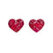 Boucles d'oreilles Ruby by Heart - Boucles d'oreilles en or 18K et rubis 58 Facettes GER1343YG
