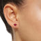 Boucles d'oreilles Ruby by Heart - Boucles d'oreilles en or 18K et rubis 58 Facettes GER1343YG