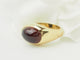 Bague 52 Pomellato - Bague vintage en or jaune et grenat cabochon 58 Facettes 33756