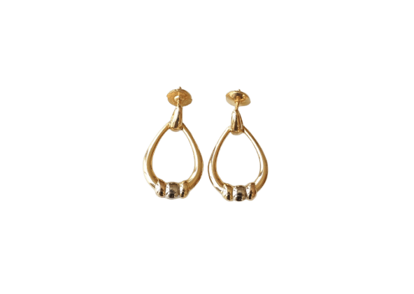 Boucles d'oreilles Cartier Trinity - Boucles d'oreilles pendantes en trois ors 58 Facettes