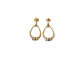 Boucles d'oreilles Cartier Trinity - Boucles d'oreilles pendantes en trois ors 58 Facettes