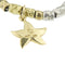 Dodo - Colar estrela-do-mar em Prata e ouro amarelo 58 Facettes 35663