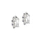 Oorbellen van witgoud met saffieren en diamanten 58 Facettes 40916