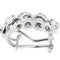 Oorbellen van witgoud met saffieren en diamanten 58 Facettes 40916
