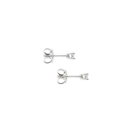 Обеци тип халки от бяло злато и диаманти 0,20 ct 58 Facettes 39411