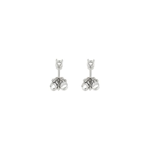 Обеци тип халки от бяло злато и диаманти 0,20 ct 58 Facettes 39411