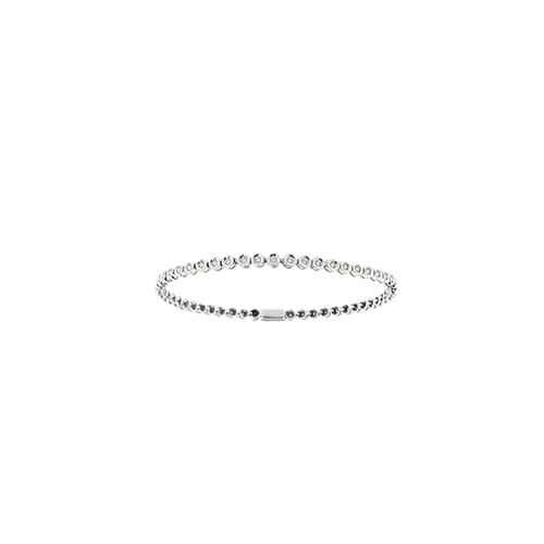 Cipollina tennis bracelet in white gold and 0.90 ct diamonds 58 Facettes 41861