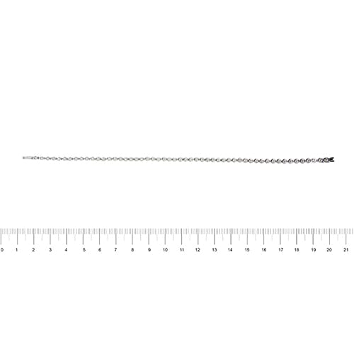 Cipollina tennis bracelet in white gold and 0.90 ct diamonds 58 Facettes 41861