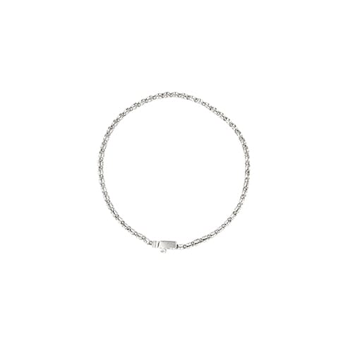 Cipollina tennis bracelet in white gold and 0.90 ct diamonds 58 Facettes 41861