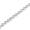 Cipollina tennis bracelet in white gold and 0.90 ct diamonds 58 Facettes 41861