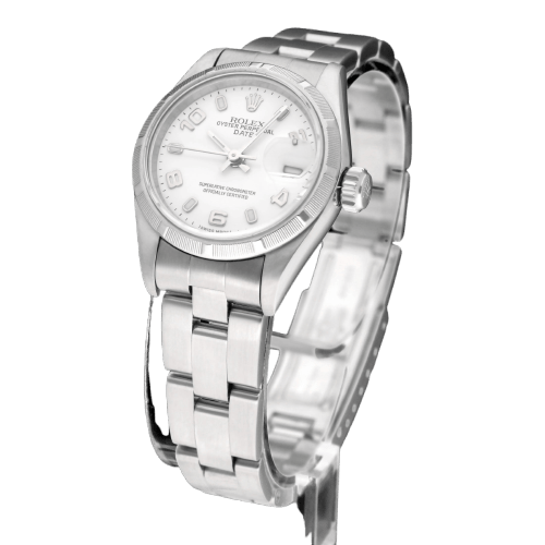 Montre Rolex Oyster Perpetual Lady Date 79190 - Montre en acier 58 Facettes ROL/LDJ/574