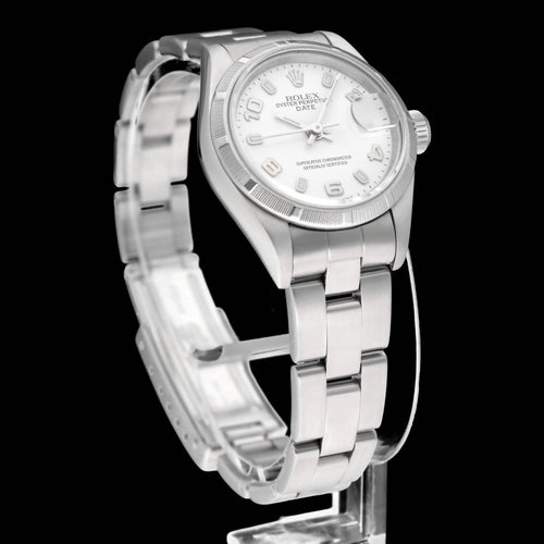 Montre Rolex Oyster Perpetual Lady Date 79190 - Montre en acier 58 Facettes ROL/LDJ/574