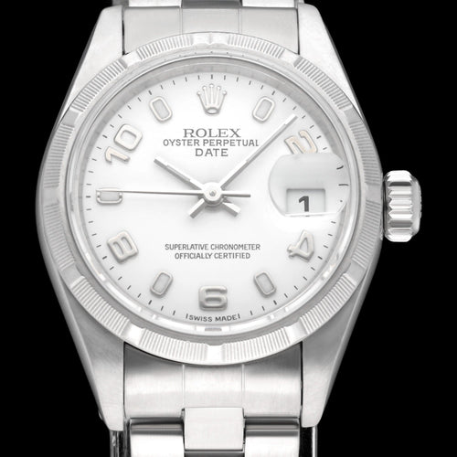 Montre Rolex Oyster Perpetual Lady Date 79190 - Montre en acier 58 Facettes ROL/LDJ/574