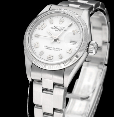 Montre Rolex Oyster Perpetual Lady Date 79190 - Montre en acier 58 Facettes ROL/LDJ/574