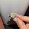 Bague 50 Bague en or blanc 18K avec diamant jaune et diamants 58 Facettes GBR1343WG