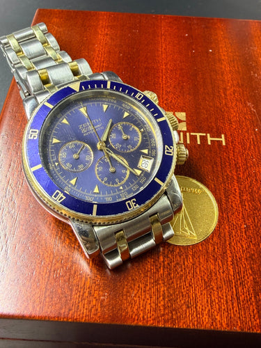 Montre Zenith El Primero Rainbow - Montre en acier et or 58 Facettes