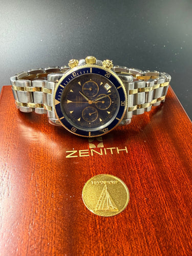 Montre Zenith El Primero Rainbow - Montre en acier et or 58 Facettes
