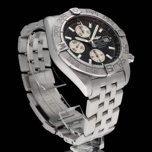 Montre Breitling Galactic - Montre chronographe en acier 58 Facettes BTL/CHM/136