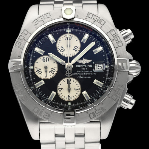 Montre Breitling Galactic - Montre chronographe en acier 58 Facettes BTL/CHM/136