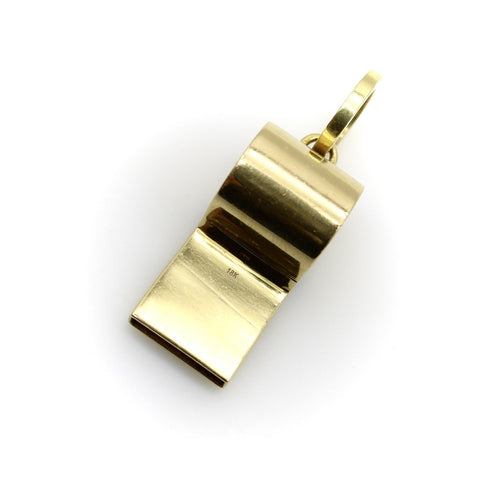 Přívěsek Vintage píšťalkový přívěsek ze 18K a 14K zlata 58 Facettes A2008T