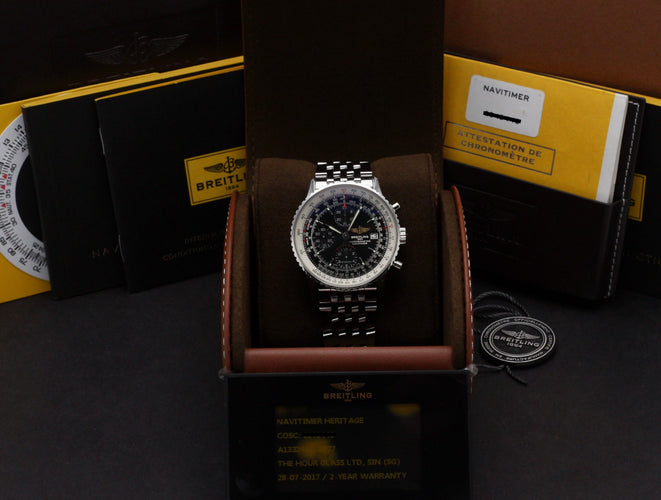 Montre Breitling Navitimer - Montre A13324 en acier 58 Facettes BTL/NVT/051
