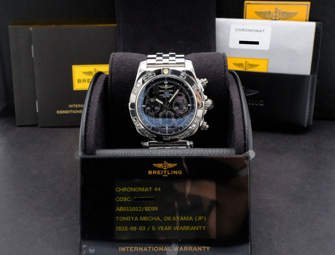 Montre Breitling Chronomat 44 - Montre automatique en acier 58 Facettes BTL/CHM/187