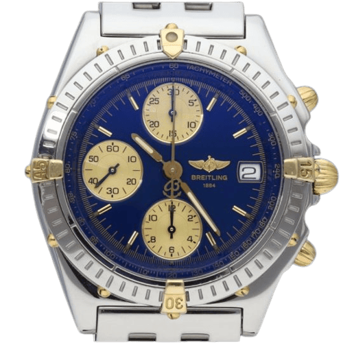 Montre Breitling Chronomat - Montre en acier et or 58 Facettes MT46203