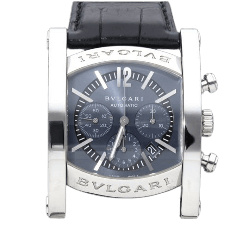 Montre Bulgari Assioma - Montre automatique en acier 58 Facettes MT46045