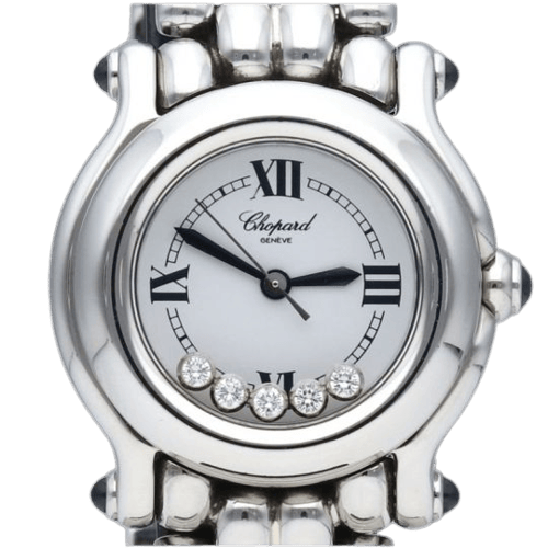Montre Chopard Happy Sport Mini - Montre en acier 58 Facettes MT44566